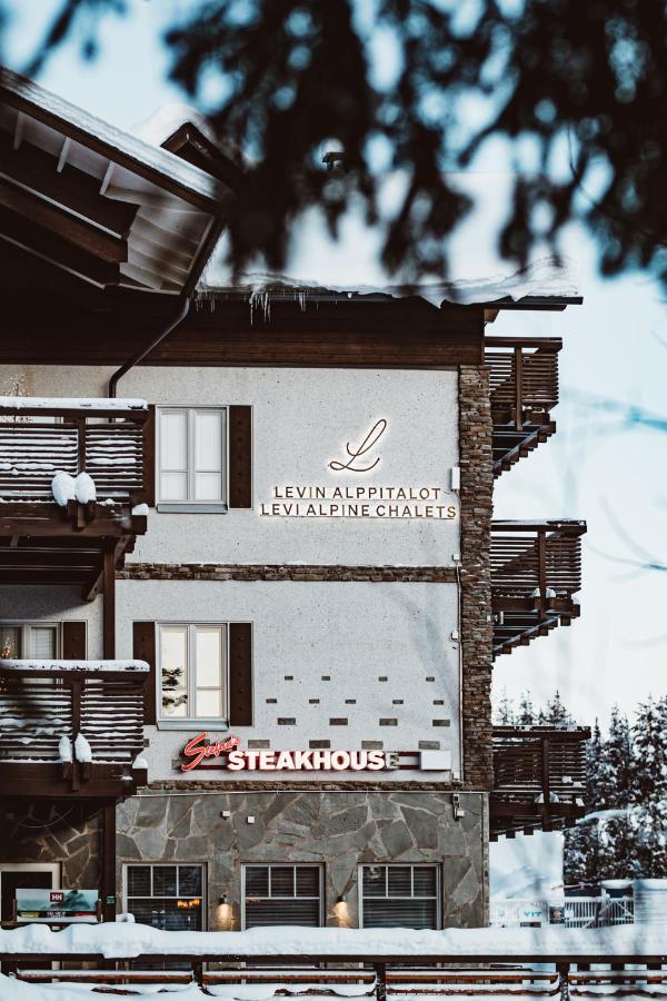 شقة Levin Alppitalot Alpine Chalets Deluxe المظهر الخارجي الصورة